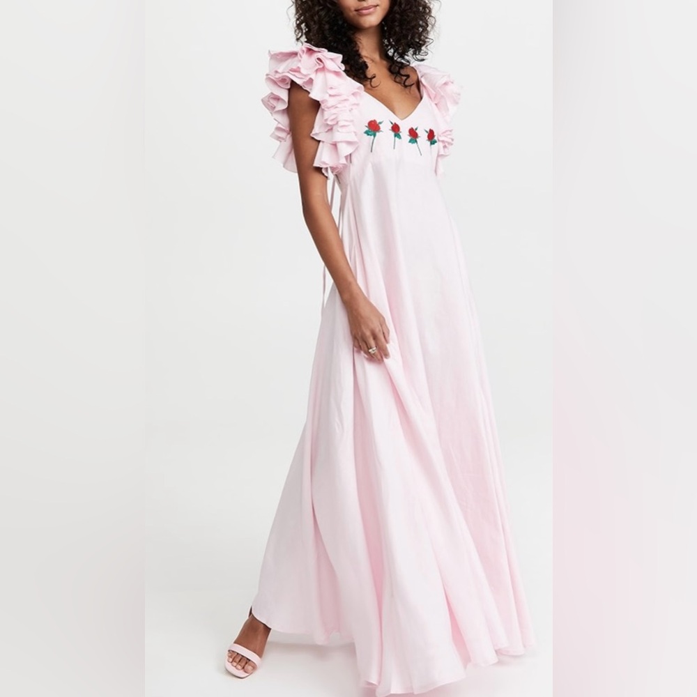 Fanm Mon Demre Dress in pink size m